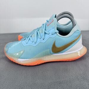 Nike Air Zoom Vapor Cage 4 Copa Bright Mango Womens 6.5 CD0431-400 Tennis